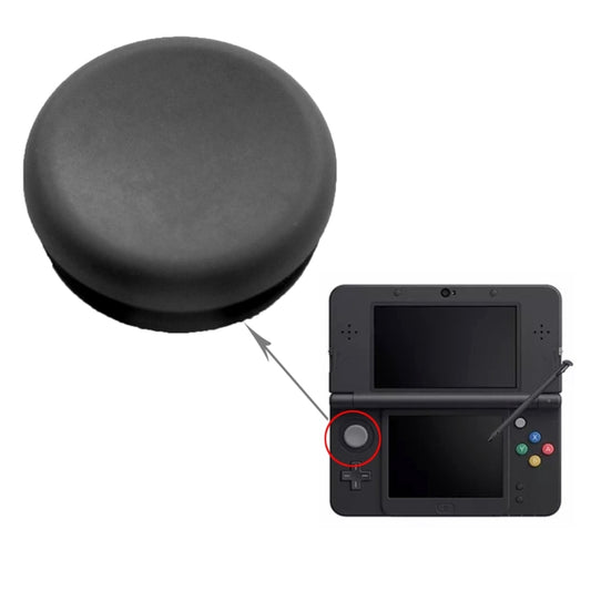 Analog Controller Stick Cap 3D Joystick Cap for New 3DS(Black) - 3DS Spare Parts by PMC Jewellery | Online Shopping South Africa | PMC Jewellery | Buy Now Pay Later Mobicred