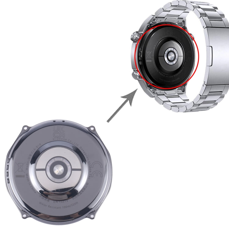 For Huawei Watch Ultimate Original Back Cover Full Assembly With Heart Rate Sensor / Motor / Loudspeaker / Wireless Charging Module - For Huawei by PMC TechLife | Online Shopping South Africa | PMC TechLife | Buy Now Pay Later Mobicred