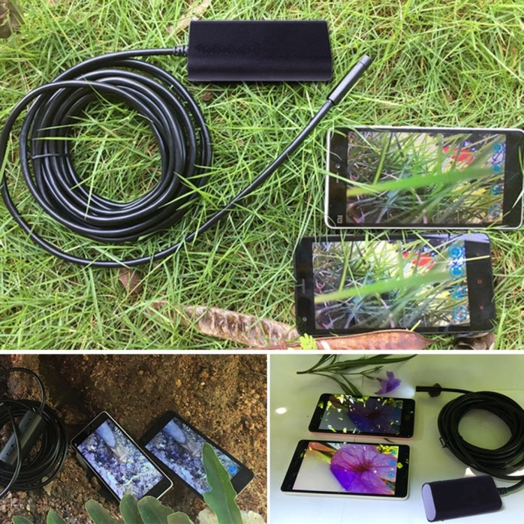 1.0MP HD Camera 30m Wireless Distance Metal WiFi Box Waterproof IPX67 Endoscope Snake Tube Inspection Camera with 6 LED for Android & iOS, Length: 1m, Lens Diameter: 9mm(Black) -  by PMC Jewellery | Online Shopping South Africa | PMC Jewellery | Buy Now Pay Later Mobicred