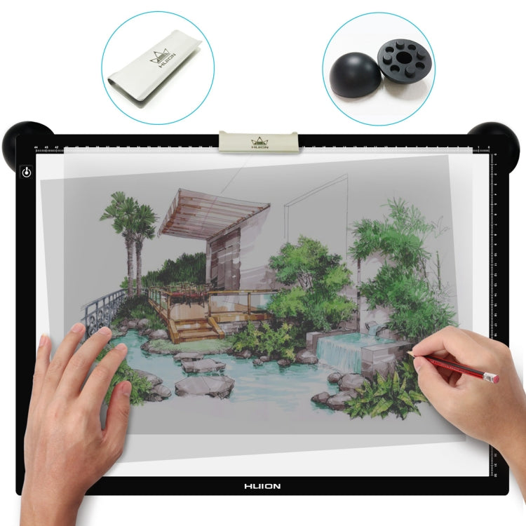 Huion LA3 LED Light Tracing Pad Art Craft Light Box -  by HUION | Online Shopping South Africa | PMC Jewellery
