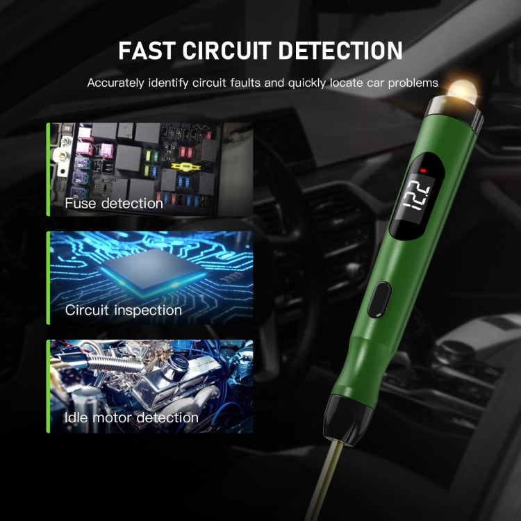 TopDiag P50 Car Digital Display Positive Load Voltage Measuring Instrument with Light - Electronic Test by PMC TechLife | Online Shopping South Africa | PMC TechLife | Buy Now Pay Later Mobicred