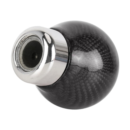 Car Carbon Fiber Pattern Gear Shift Knob Round Modified Gear Shift Head (Black) - Shift Knob by PMC Jewellery | Online Shopping South Africa | PMC Jewellery | Buy Now Pay Later Mobicred