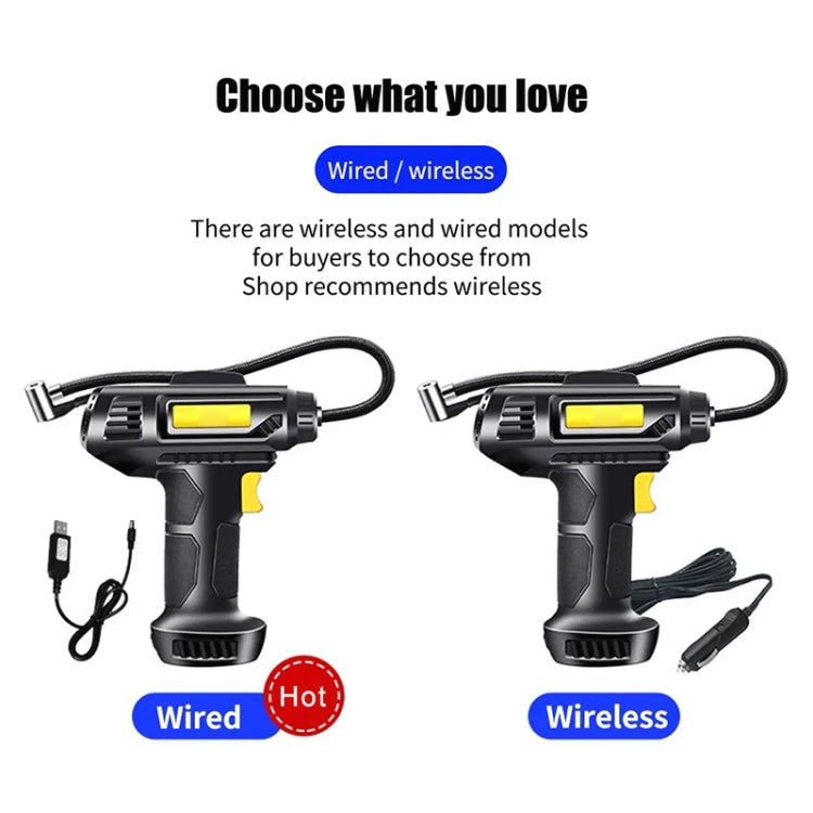 Car Portable Mini Wireless Digital Display Tire Inflator Pump - Inflatable Pump by PMC TechLife | Online Shopping South Africa | PMC TechLife