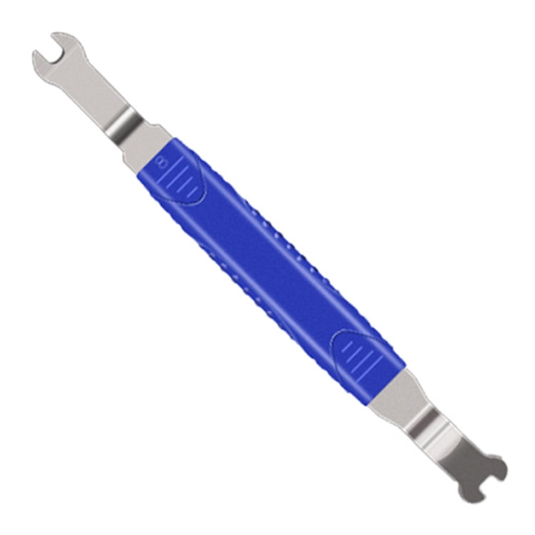 6-8 inch Long Car Door Panel Removal Rubber Buckle Screwdriver (Blue) - Hand Tool Sets by PMC TechLife | Online Shopping South Africa | PMC TechLife | Buy Now Pay Later Mobicred