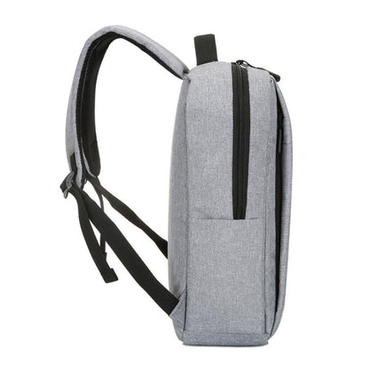 POFOKO Large-capacity Waterproof Oxford Cloth Business Casual Backpack with External USB Charging Design for 15.6 inch Laptops (Grey) - Other by POFOKO | Online Shopping South Africa | PMC Jewellery | Buy Now Pay Later Mobicred