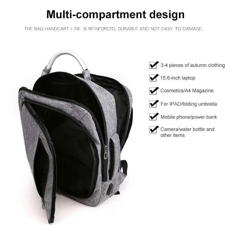 cxs-620 Multifunctional Oxford Laptop Bag Backpack (Army Green) - Backpack by PMC Jewellery | Online Shopping South Africa | PMC Jewellery | Buy Now Pay Later Mobicred