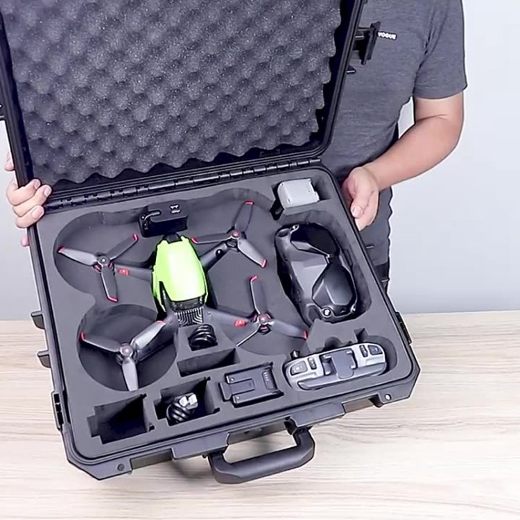 For DJI FPV Waterproof Explosion-proof Suitcase Portable Storage Box Case Travel Carrying Bag, No Disassembly Propeller - Case & Bags by PMC Jewellery | Online Shopping South Africa | PMC Jewellery | Buy Now Pay Later Mobicred