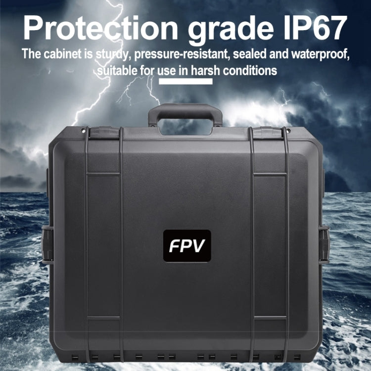 For DJI FPV Aluminum Alloy Explosion-proof Suitcase Portable Storage Box Case Travel Carrying Bag, No Disassembly Propeller - Case & Bags by PMC Jewellery | Online Shopping South Africa | PMC Jewellery | Buy Now Pay Later Mobicred