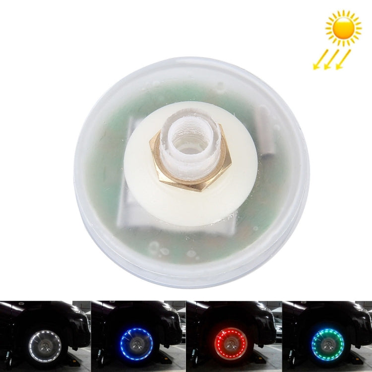 Solar Car Tyre Tire Inflating Valve Decorative Lighting Hot Wheels Strobe Flashing LED Light Lamp - Decorative Lights by PMC Jewellery | Online Shopping South Africa | PMC Jewellery | Buy Now Pay Later Mobicred