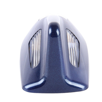 Solar Colorful Light Anti Collision Shark Fin Car Taillight LED Flash Warning Light Caution Light(Dark Blue) - Warning Lights by PMC Jewellery | Online Shopping South Africa | PMC Jewellery | Buy Now Pay Later Mobicred