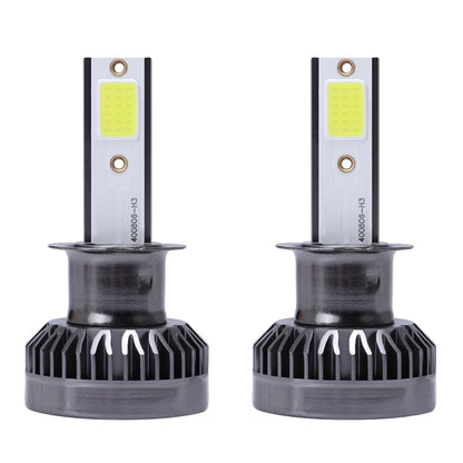 2 PCS H3 DC9-36V / 36W / 8000K / 6000LM IP68 Car / Motorcycle Mini COB LED Headlight Lamps / Fog Light(Ice Blue Light) - LED Headlamps by PMC Jewellery | Online Shopping South Africa | PMC Jewellery | Buy Now Pay Later Mobicred