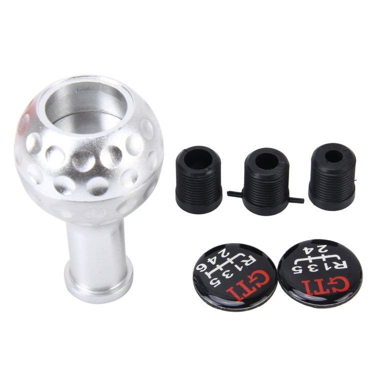 Universal Manual or Automatic Gear Shift Knob Fit for All Car(Silver) - Shift Knob by PMC Jewellery | Online Shopping South Africa | PMC Jewellery | Buy Now Pay Later Mobicred