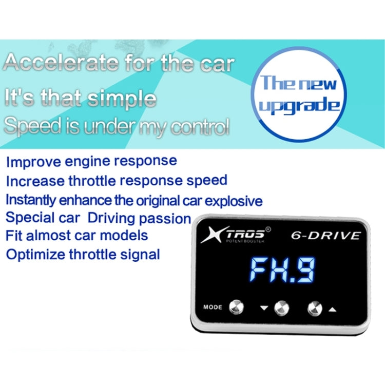 TROS TS-6Drive Potent Booster Electronic Throttle Controller for Toyota Vios 2008- - Car Modification by TROS | Online Shopping South Africa | PMC Jewellery | Buy Now Pay Later Mobicred