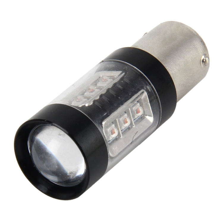 1156/BA15S 80W 1000 LM Car Auto Turn Light  Backup Light with 16  CREE Lamps, DC 12-24V(Yellow Light) - Arrow Turn Lights by PMC Jewellery | Online Shopping South Africa | PMC Jewellery | Buy Now Pay Later Mobicred