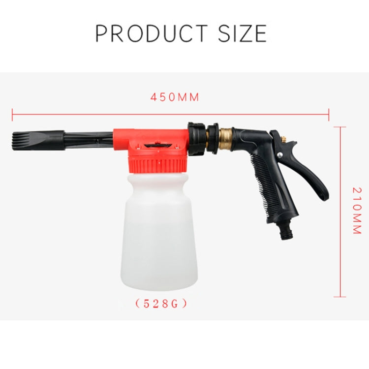 Portable Multi-functional Car Washer Water Gun Foam Pot Water Sprayer, Random Color Delivery - Car Washer & Accessories by PMC TechLife | Online Shopping South Africa | PMC TechLife | Buy Now Pay Later Mobicred