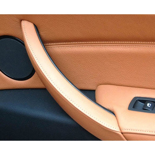 Car Interior Left Handle Inner Door Armrest Panel Pull 51416969401 for BMW X5 / X6, Left Drive(Brown) - Door Handles by PMC Jewellery | Online Shopping South Africa | PMC Jewellery | Buy Now Pay Later Mobicred