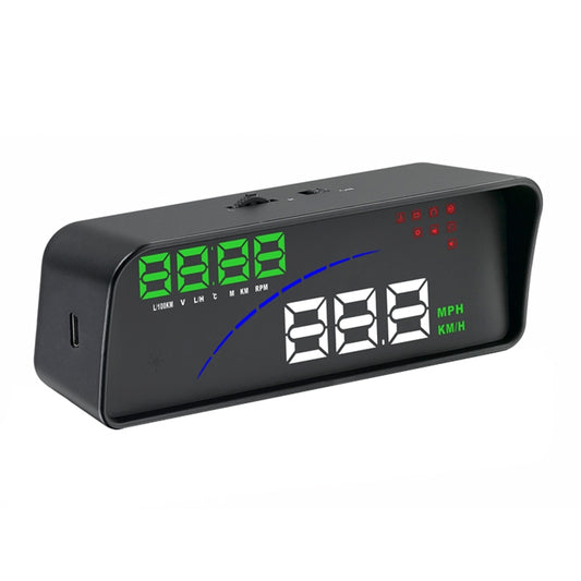 P9 HUD 3.6 inch Car OBD2 Smart Digital Meter with Multi-color, Speed & RPM & Water Temperature & Oil Consumption & Driving Distance / Time & Voltage Display, Over Speed Alarm, Low Voltage Alarm, Kilometers & Miles Switching, Light Sensor Functions - Head Up Display System by PMC Jewellery | Online Shopping South Africa | PMC Jewellery | Buy Now Pay Later Mobicred