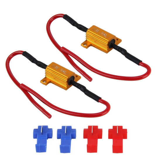 2 PCS Car Canbus Error Canceller Decoder Load Resistor LED 10W 39 Ohm No Blinking Decoder - Headlight Ballast by PMC Jewellery | Online Shopping South Africa | PMC Jewellery | Buy Now Pay Later Mobicred