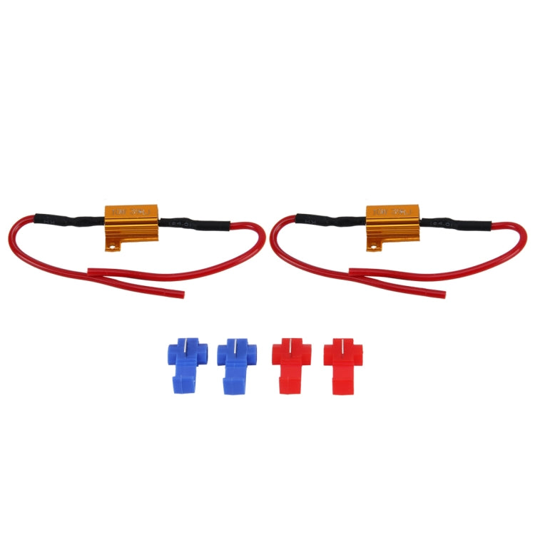 2 PCS Car Canbus Error Canceller Decoder Load Resistor LED 10W 39 Ohm No Blinking Decoder - Headlight Ballast by PMC Jewellery | Online Shopping South Africa | PMC Jewellery | Buy Now Pay Later Mobicred