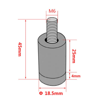 4 PCS Car Modified Isolation Column Engine Cover Blocked Up Screw Engine Turbine Ventilation Gasket Screw Washer (Silver Grey) - Nuts & Bolts by PMC Jewellery | Online Shopping South Africa | PMC Jewellery | Buy Now Pay Later Mobicred