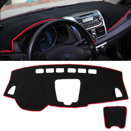 Car Light Instrument Panel Sunscreen Dark Mats Cover for Venucia B50 / R50(Red) - Sound & Heat Insulation Cotton by PMC Jewellery | Online Shopping South Africa | PMC Jewellery | Buy Now Pay Later Mobicred