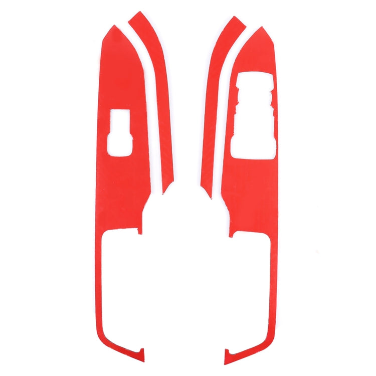 4 PCS Car Door Lift Window Regulator Button Decorative Sticker for Ford Mustang 2015-2020 - free shipping - PMC TechLife - Order now!
