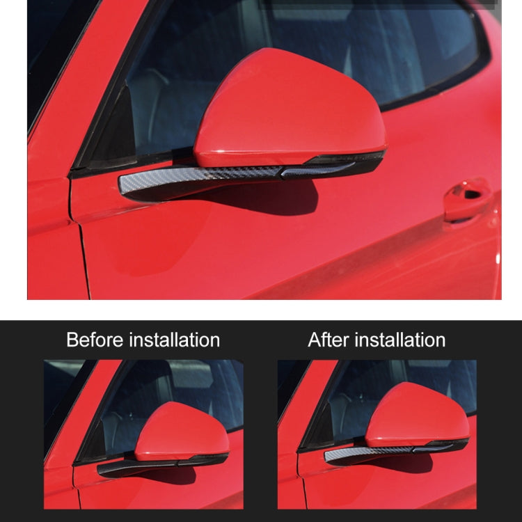 2 PCS Car Rearview Mirror Decorative Sticker for Ford Mustang 2015-2020 - Decorative Sticker by PMC TechLife | Online Shopping South Africa | PMC TechLife | Buy Now Pay Later Mobicred