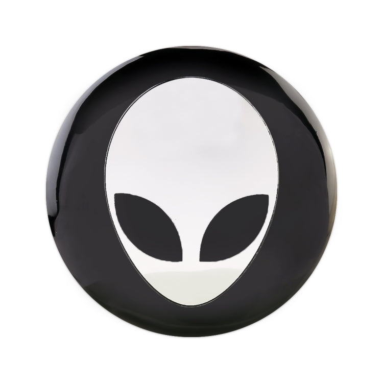 4 PCS Car-Styling Alien Pattern Metal Wheel Hub Decorative Sticker, Diameter: 5.8cm - Decorative Sticker by PMC TechLife | Online Shopping South Africa | PMC TechLife