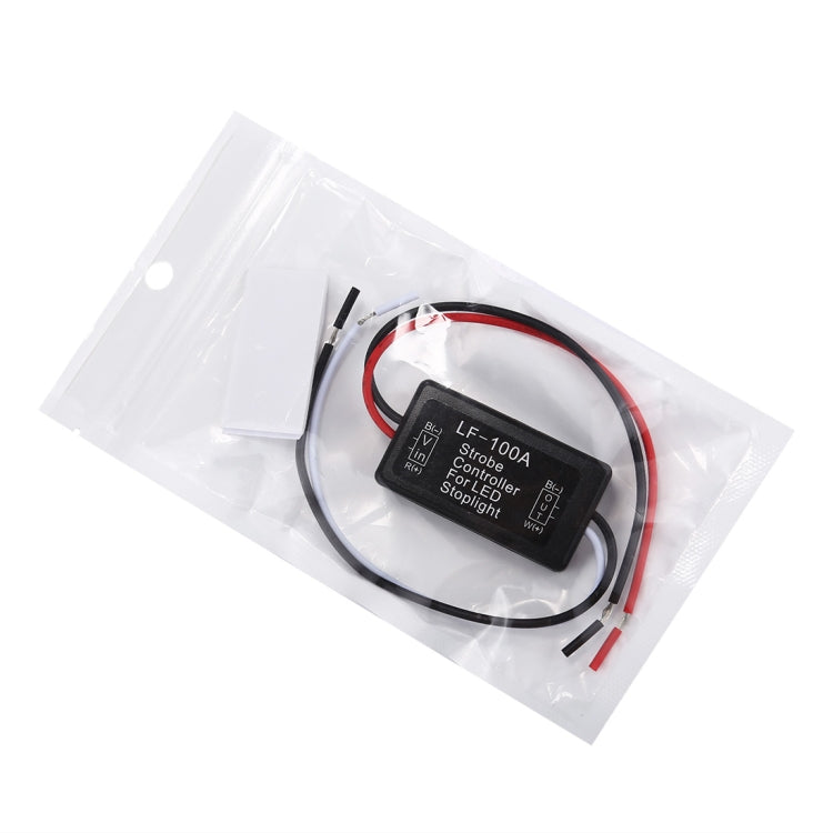 LF-100A Flash Strobe Controller Box Flasher Module for LED Brake Tail Stop Light - Car Light Accessories by PMC Jewellery | Online Shopping South Africa | PMC Jewellery | Buy Now Pay Later Mobicred