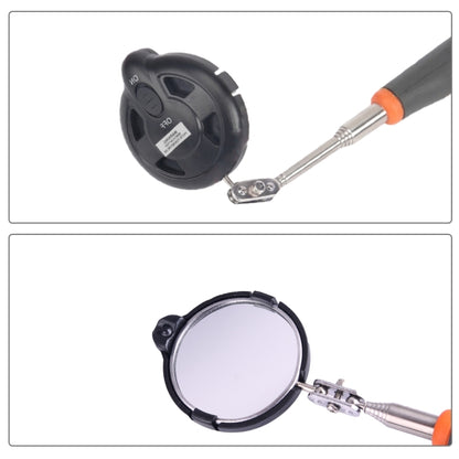 Retractable Vehicle Car Chassis Telescoping Inspection Mirror with 1 PCS 5mm LED Light, Mirror Diameter: 55mm, Max Expanding Length: 940mm - Electronic Test by PMC Jewellery | Online Shopping South Africa | PMC Jewellery | Buy Now Pay Later Mobicred