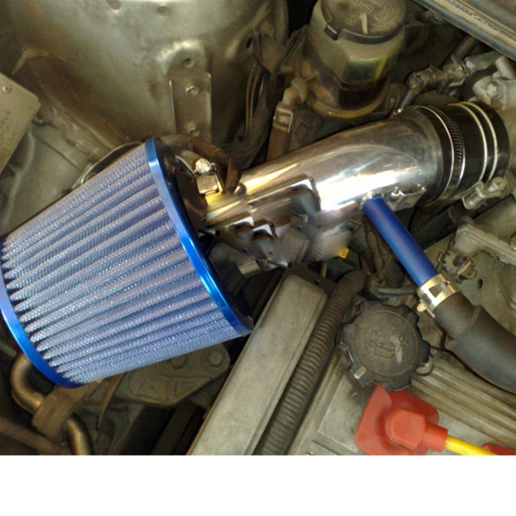 HKS 5cm Universal Mushroom Head Style Air Filter for Car(Blue) - Air Intake System by PMC Jewellery | Online Shopping South Africa | PMC Jewellery