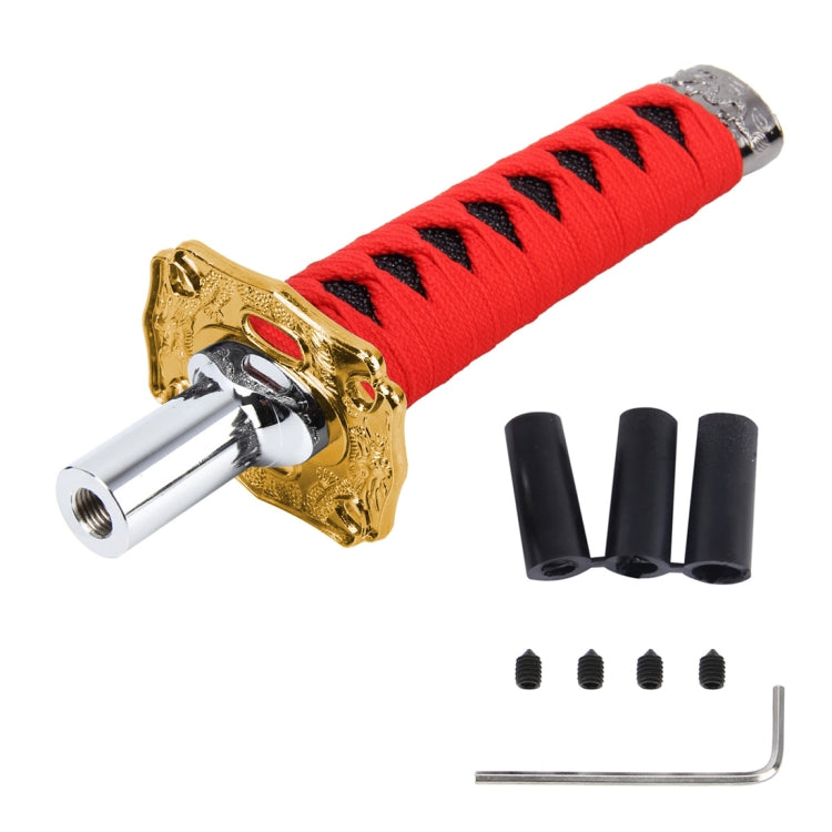 Universal Metal Hand Shape Shank Shape Decorative Strip Hand Brake Lever Hand Brake Cover Grips Hand Brake Protective Cover(Red) - Shift Knob by PMC Jewellery | Online Shopping South Africa | PMC Jewellery | Buy Now Pay Later Mobicred