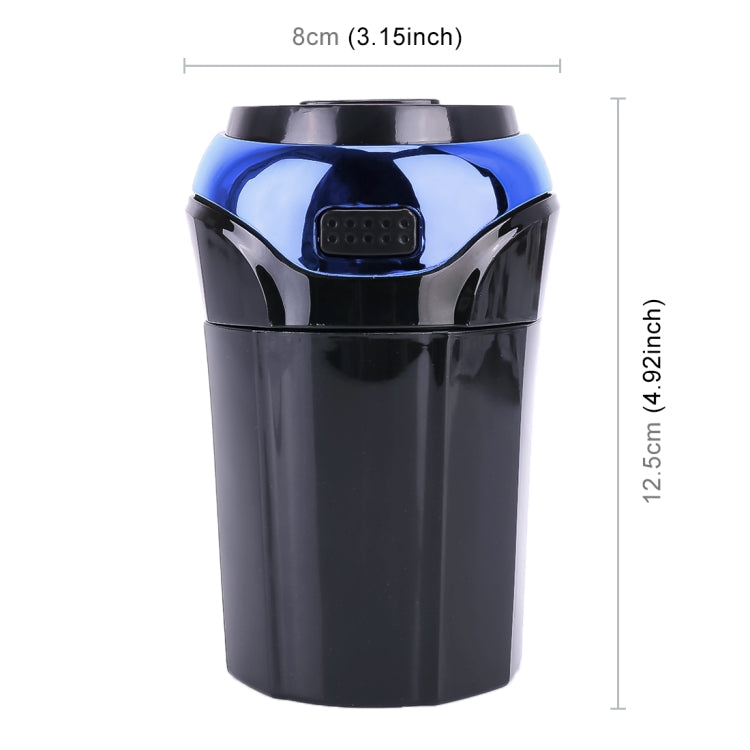 2 in 1 Universal Car Detachable Electronic Cigarette Lighter + Trash Rubbish Bin Ashtray(Blue) - Ashtrays by PMC TechLife | Online Shopping South Africa | PMC TechLife | Buy Now Pay Later Mobicred