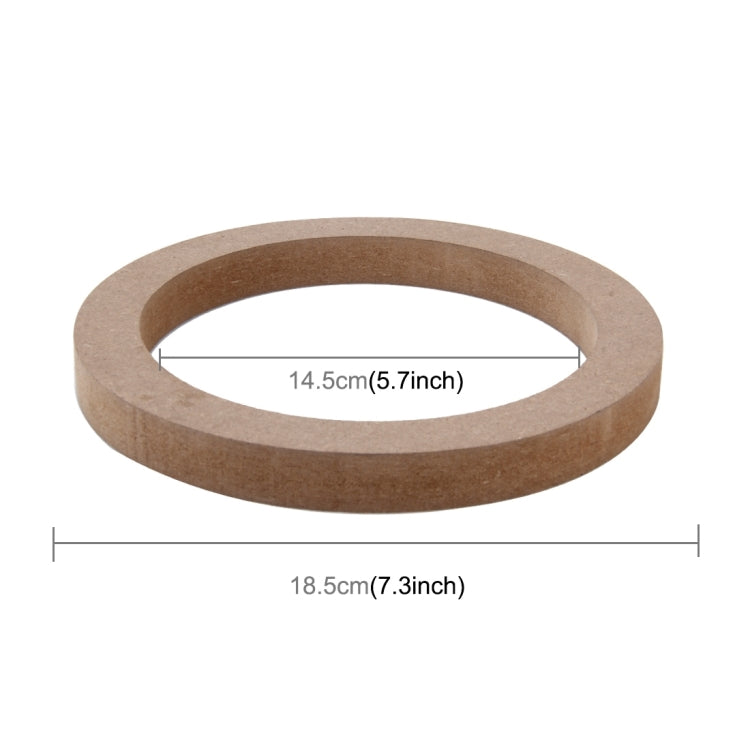 2 PCS Car Auto Universal Wood Loudspeaker Base Protection Cover Holder Mat, Inner Diameter: 14.5cm - Car Amplifiers by PMC Jewellery | Online Shopping South Africa | PMC Jewellery