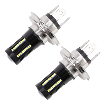 2 PCS H4 DC9-16V / 8.2W(H) 2.7W(L) / 6000K / 655LM Car Auto Fog Light 66LEDs SMD-2016 Lamps - Fog / Driving Lights by PMC Jewellery | Online Shopping South Africa | PMC Jewellery | Buy Now Pay Later Mobicred