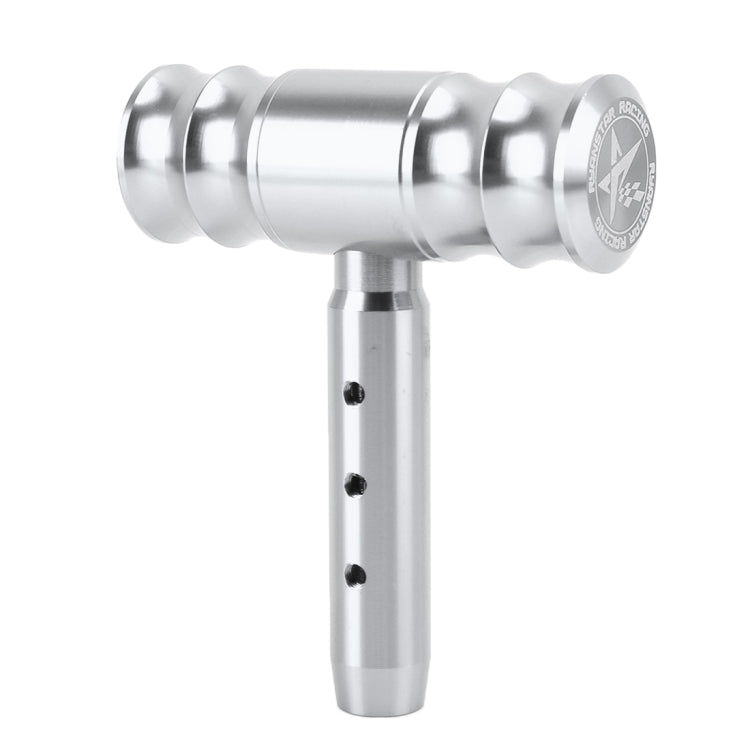 Universal Car Thread T-shaped Gear Head Gear Shift Knob(Silver) - Shift Knob by PMC TechLife | Online Shopping South Africa | PMC TechLife | Buy Now Pay Later Mobicred