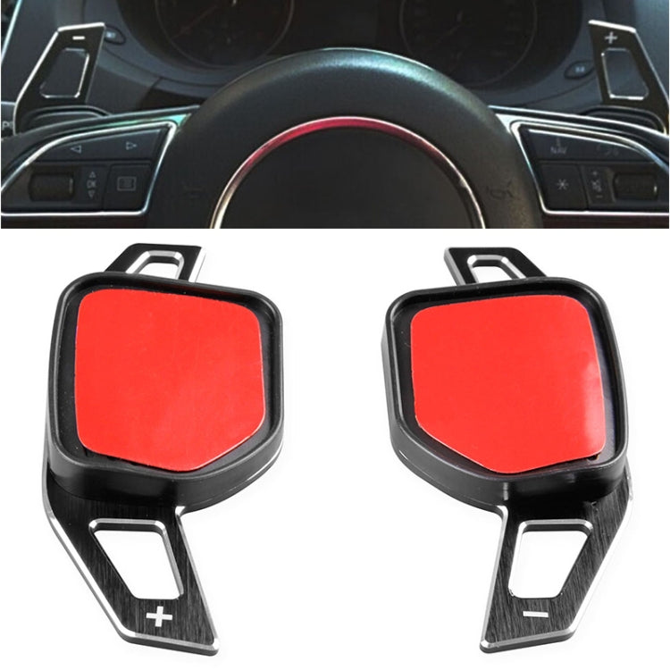 Car Modification Aluminum Paddle Shift Extensions for  Audi A1-A7 / Q5 Steering Wheel Gear Shifters - Steering Wheel Accessories by PMC TechLife | Online Shopping South Africa | PMC TechLife | Buy Now Pay Later Mobicred