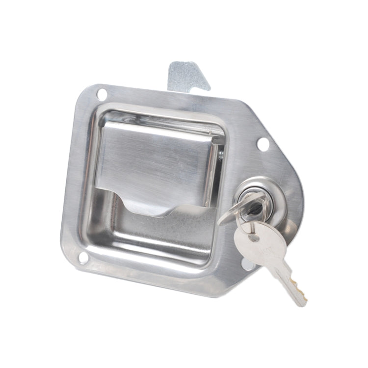 Stainless Steel Tool Box Lock Paddle Latch & Keys for Trailer / Yacht / Truck - Locks & Hasps by PMC Jewellery | Online Shopping South Africa | PMC Jewellery