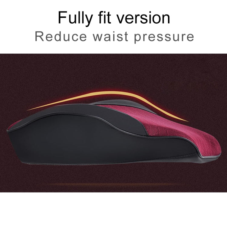 Four Seasons Breathable Memory Foam Car Lumbar Pillow Polyester Pillow (Beige) - Seat Accessories by PMC TechLife | Online Shopping South Africa | PMC TechLife | Buy Now Pay Later Mobicred