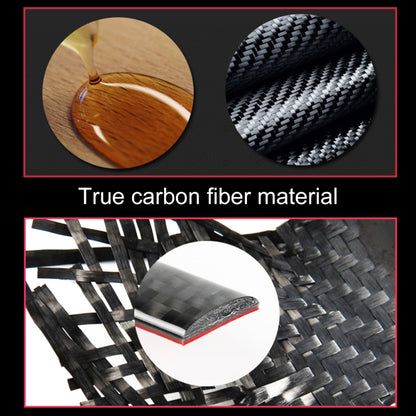 4 PCS Carbon Fiber Car Inner Door Bowl Decorative Sticker for Porsche Macan - Car Interior Mouldings by PMC Jewellery | Online Shopping South Africa | PMC Jewellery | Buy Now Pay Later Mobicred