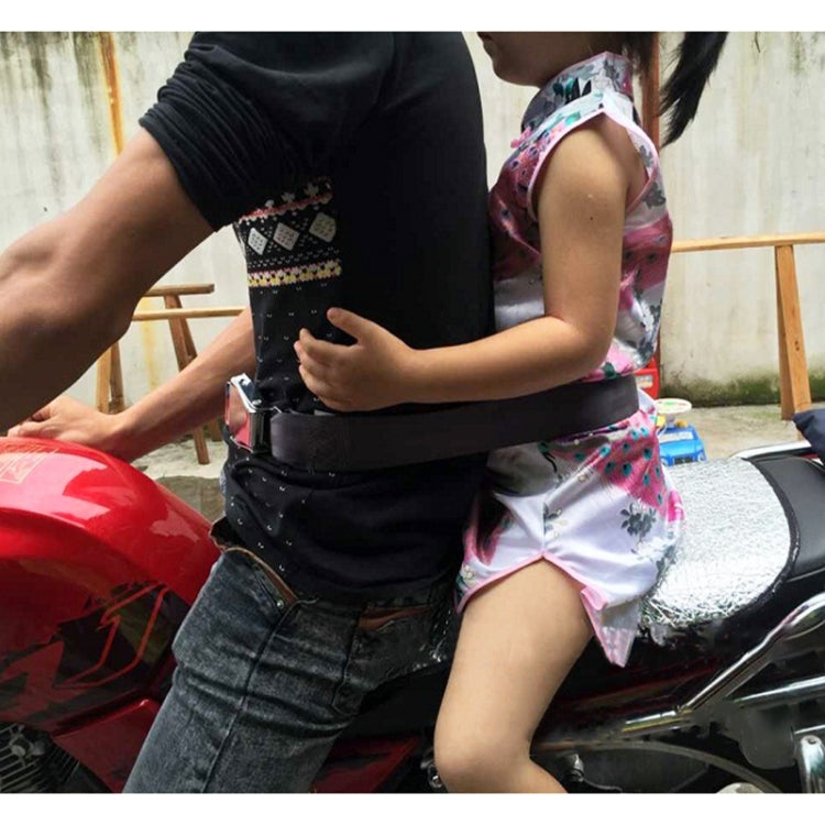 Child Safety Bundle Protection Belt for Electric Motorcycle / Bicycle (Black) - Seat Belts & Padding by PMC TechLife | Online Shopping South Africa | PMC TechLife | Buy Now Pay Later Mobicred