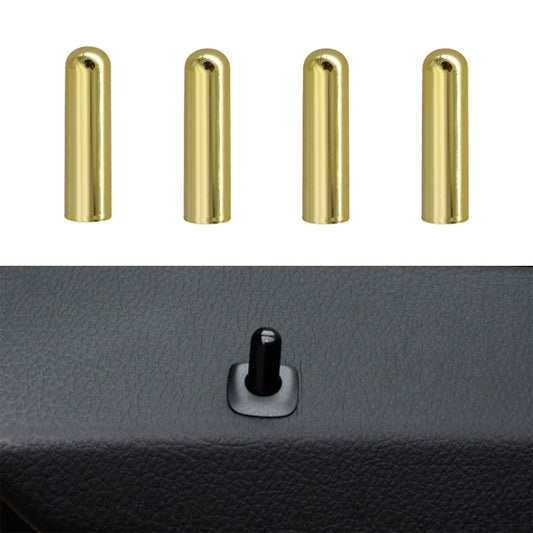 4 PCS Car Unlock Cover Door Bolt Door Handle for BMW X1 / X6(Gold) - Car Switches by PMC Jewellery | Online Shopping South Africa | PMC Jewellery