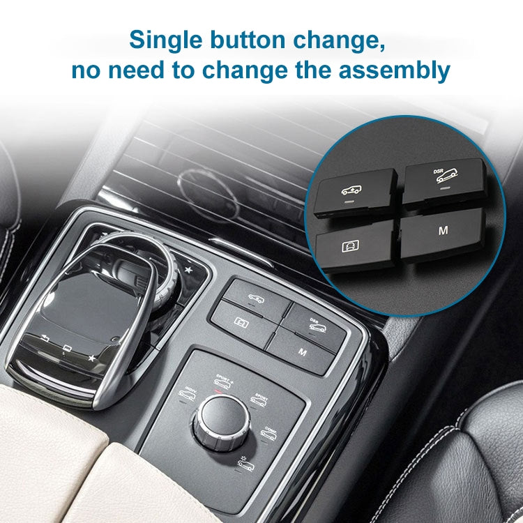 Car Model B1 Downhill Auxiliary Switch Shift Button for Mercedes-Benz GL GLE Class W166, Left Driving - Car Switches by PMC Jewellery | Online Shopping South Africa | PMC Jewellery