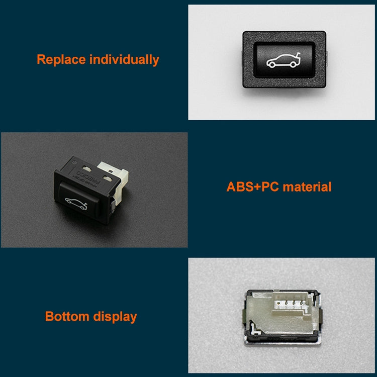 Car Trunk Switch Button Assembly for BMW F30, Left Driving - Car Switches by PMC TechLife | Online Shopping South Africa | PMC TechLife | Buy Now Pay Later Mobicred
