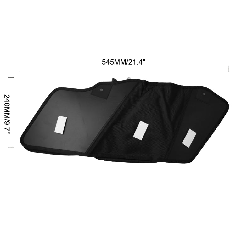 2 PCS Motorcycle Saddle Bags Storage Tool Side Pouch Bags - Bags & Luggages by PMC TechLife | Online Shopping South Africa | PMC TechLife | Buy Now Pay Later Mobicred