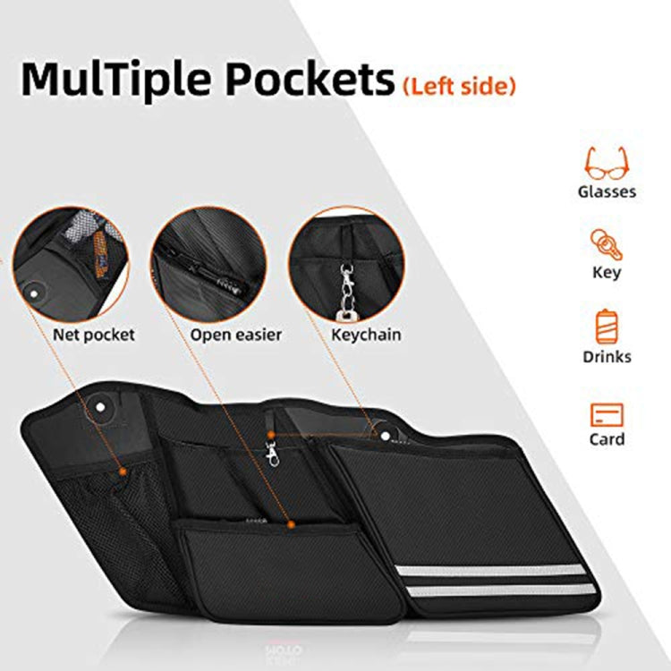2 PCS Motorcycle Saddle Bags Storage Tool Side Pouch Bags - Bags & Luggages by PMC TechLife | Online Shopping South Africa | PMC TechLife | Buy Now Pay Later Mobicred
