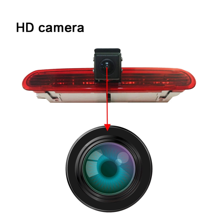 PZ472 Car Waterproof 170 Degree Brake Light View Camera for Fiat / Opel - Rear View Cameras by PMC Jewellery | Online Shopping South Africa | PMC Jewellery | Buy Now Pay Later Mobicred