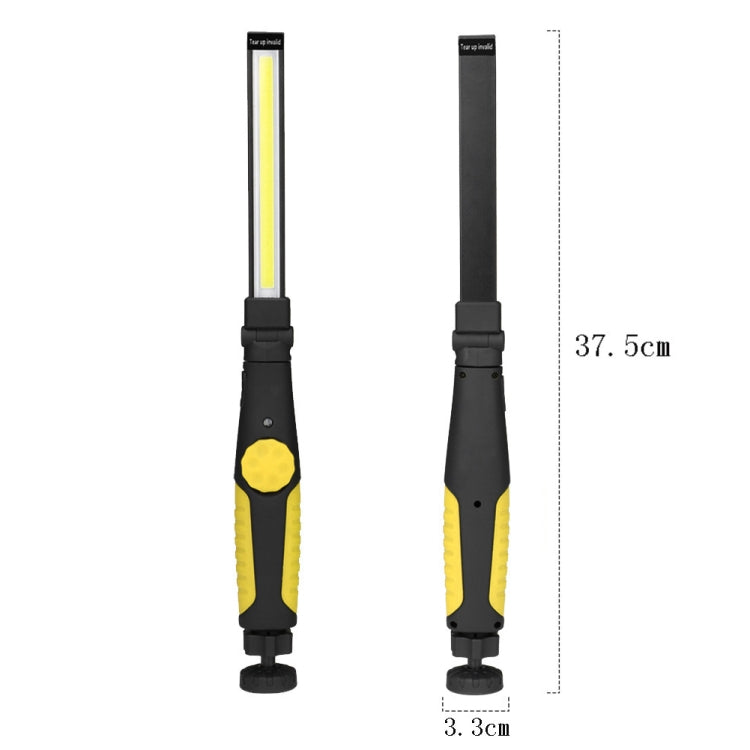 Car Home Car Work Maintenance Lamp Inspection Maintenance Light Emergency COB Charging Lamp(Yellow) - Other Tools by PMC Jewellery | Online Shopping South Africa | PMC Jewellery