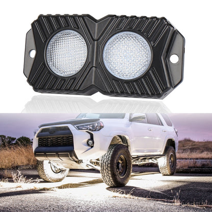 18W DC 12-24V 1.2A LED Double Row Car Bottom Light / Chassis Light / Yacht Deck Atmosphere Light (White Light) - Decorative Lights by PMC Jewellery | Online Shopping South Africa | PMC Jewellery | Buy Now Pay Later Mobicred