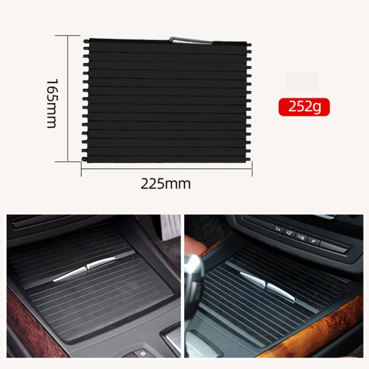 Car Water Cup Holder Zipper Rear Section for BMW X5 / X6 2007-2013 - Car Drink Holders by PMC TechLife | Online Shopping South Africa | PMC TechLife | Buy Now Pay Later Mobicred